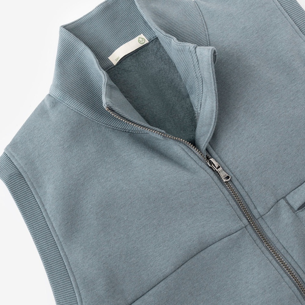 Tasc Men's Gray/Blue Vest - Picture 6 of 7